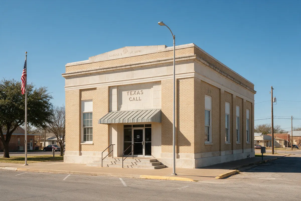 Texas city hall building